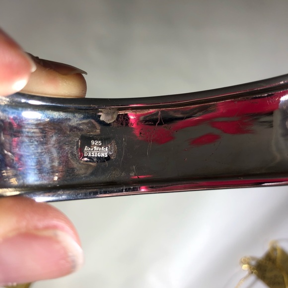 SOLD❌Sterling silver paw print bracelet - Picture 6 of 6